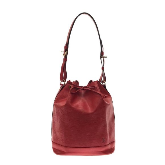Auth LOUIS VUITTON Noe M44007 Castilian Red Epi AR0955 Shoulder Bag